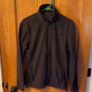 Men's Brown Fleece Jacket